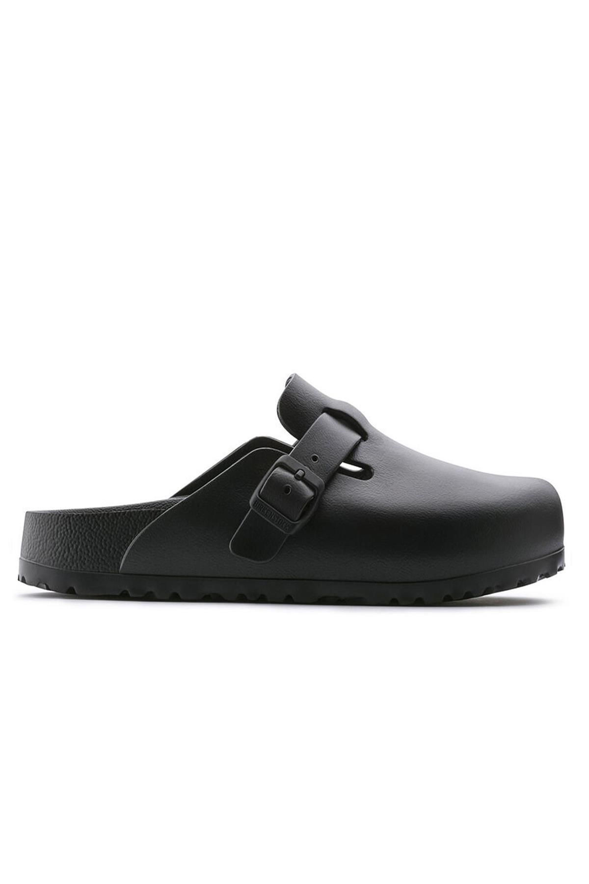 Birkenstock-Bostan Eva 127103   Dámske papuče - čierne 4