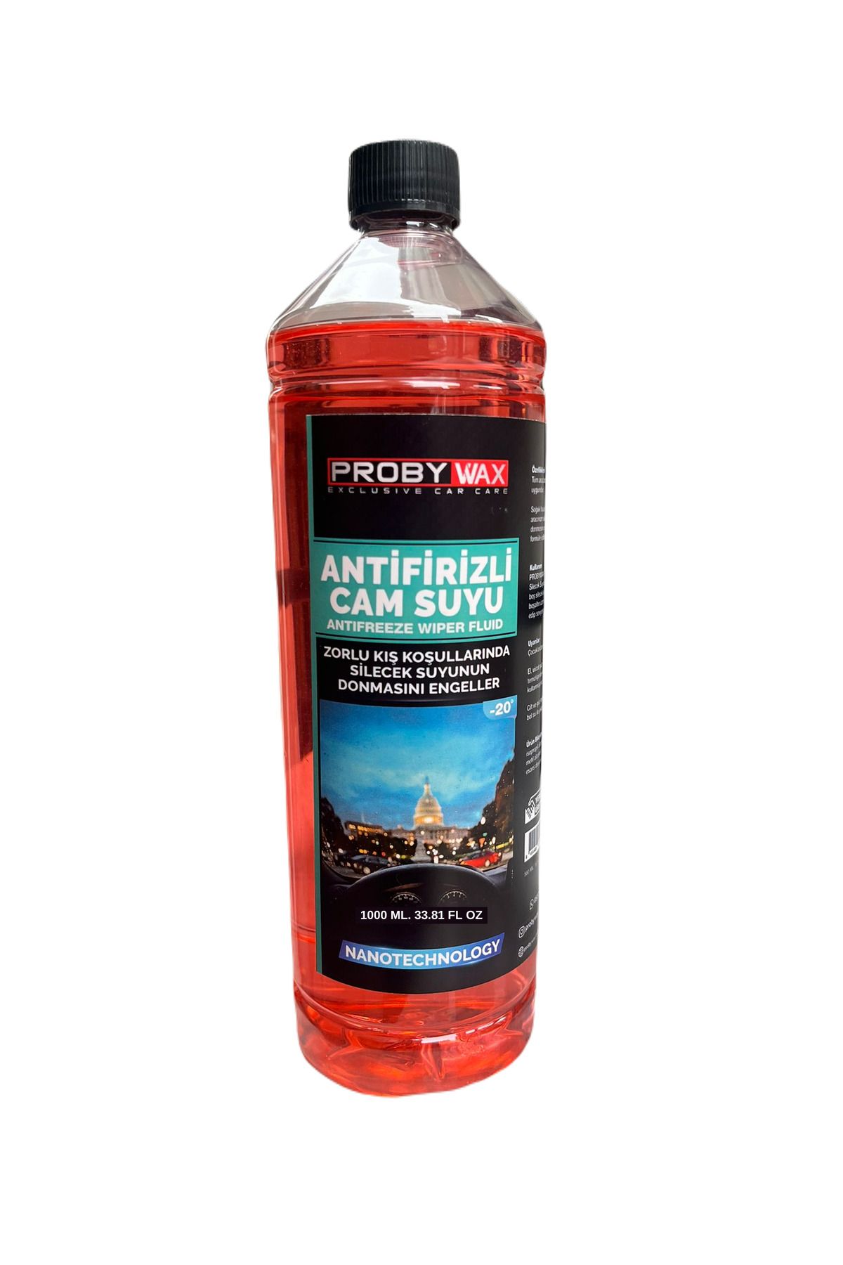 PROBYWAX EXCLUSIVE CAR CARE Konsantre Antifrizli Redplus Cam Suyu 1000 Ml