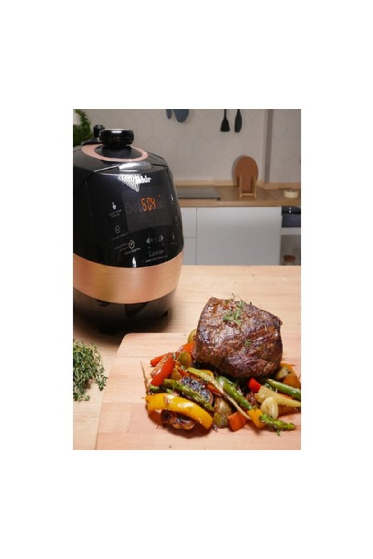 Fakir All In One Buharlı Pişirici 1300 W fotoğrafı 3 (önizleme)