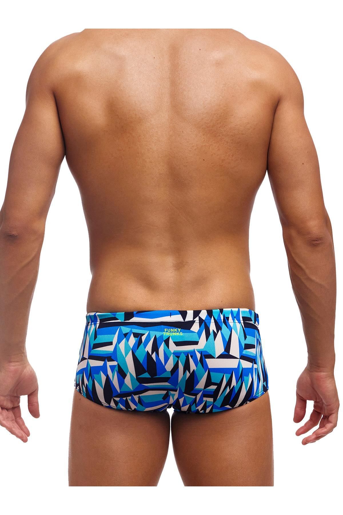 Funky Trunks-Fleece Caps Men's Training Swimsuit, 14cm Trunks 3