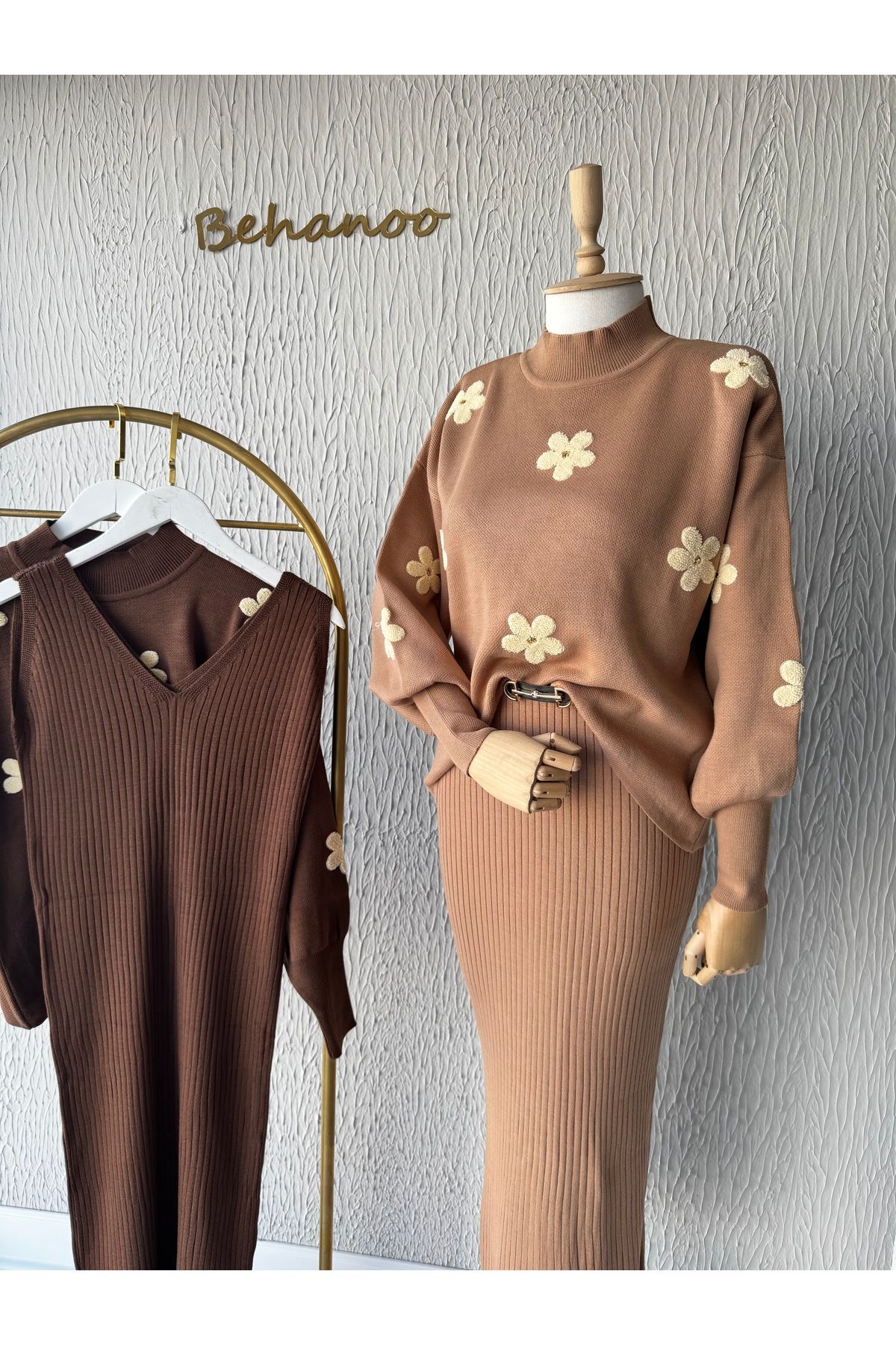 Butik PAPATYA JİİLE TAKIM CAMEL