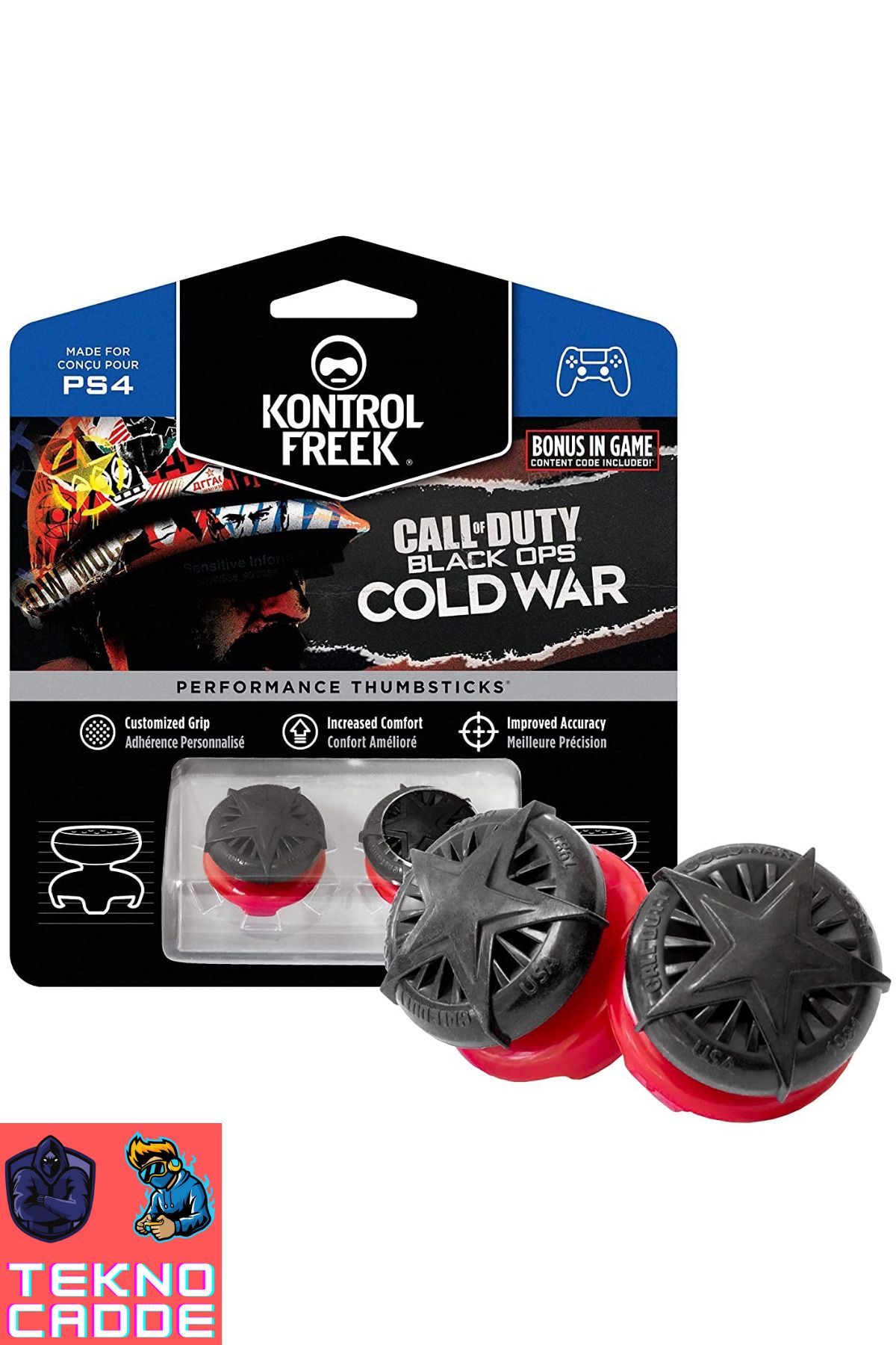 beboncool Kontrolfreek PS4/PS5 Uyumlu FPSFREEK Analog Yükseltici Performans Yükseltici PAD