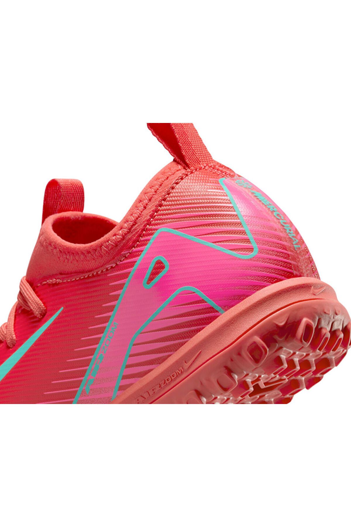 Nike-جونيور Mercurial Vapor 16 Academy TF - حذاء أحمر للشباب 8