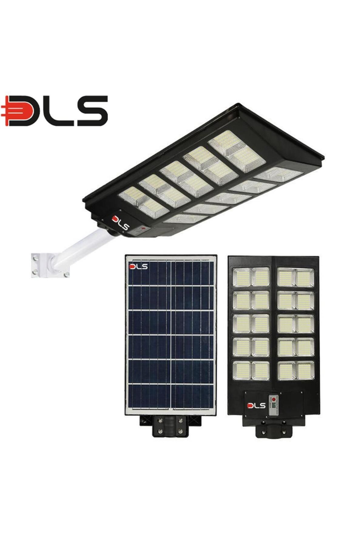 DLS 1000w Solar Güneş Enerjili Profesyonel Led Bahçe Aydınlatması Hareket Sensörlü 800 Ledli