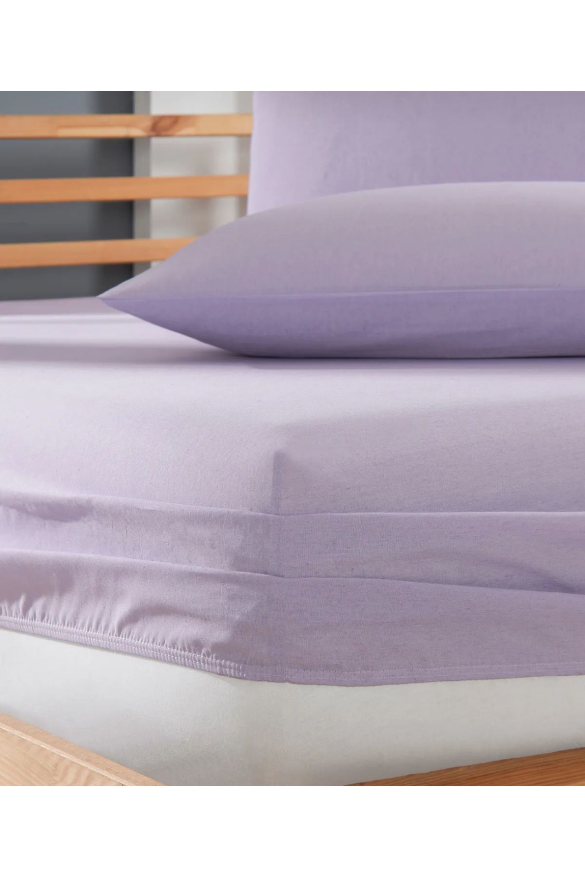 ÇIQRIK HOME-Elastic King Size Bed Sheet Set with Pillowcases (Set with Pillowcases) 2