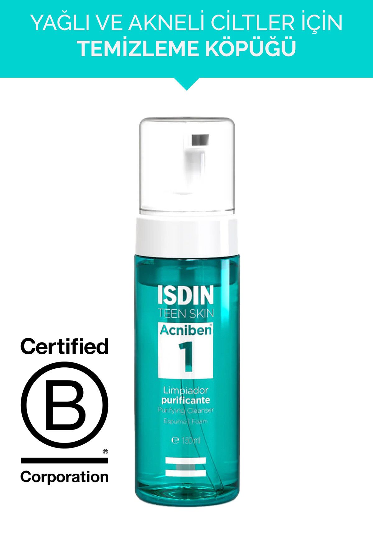 ISDIN Acniben Purifying Cleanser Foam 150 ml