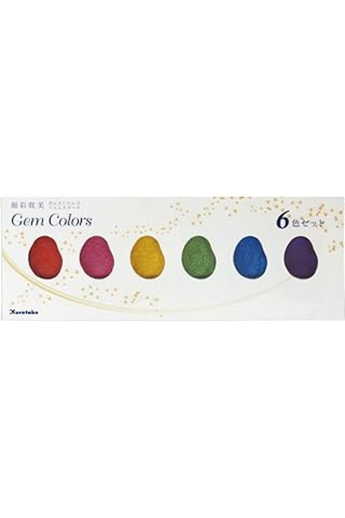 Genel Markalar Zig Gansai Tambi Gem Colours - 6 Renk