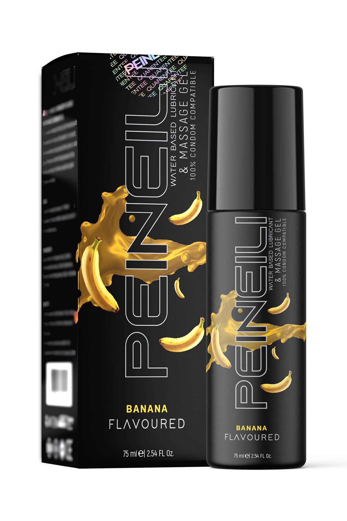 PEINEILI Muzlu Kayganlaştırıcı Masaj Jel Su Bazlı 75 ml Banana Lubricant Massage Gel Water Based