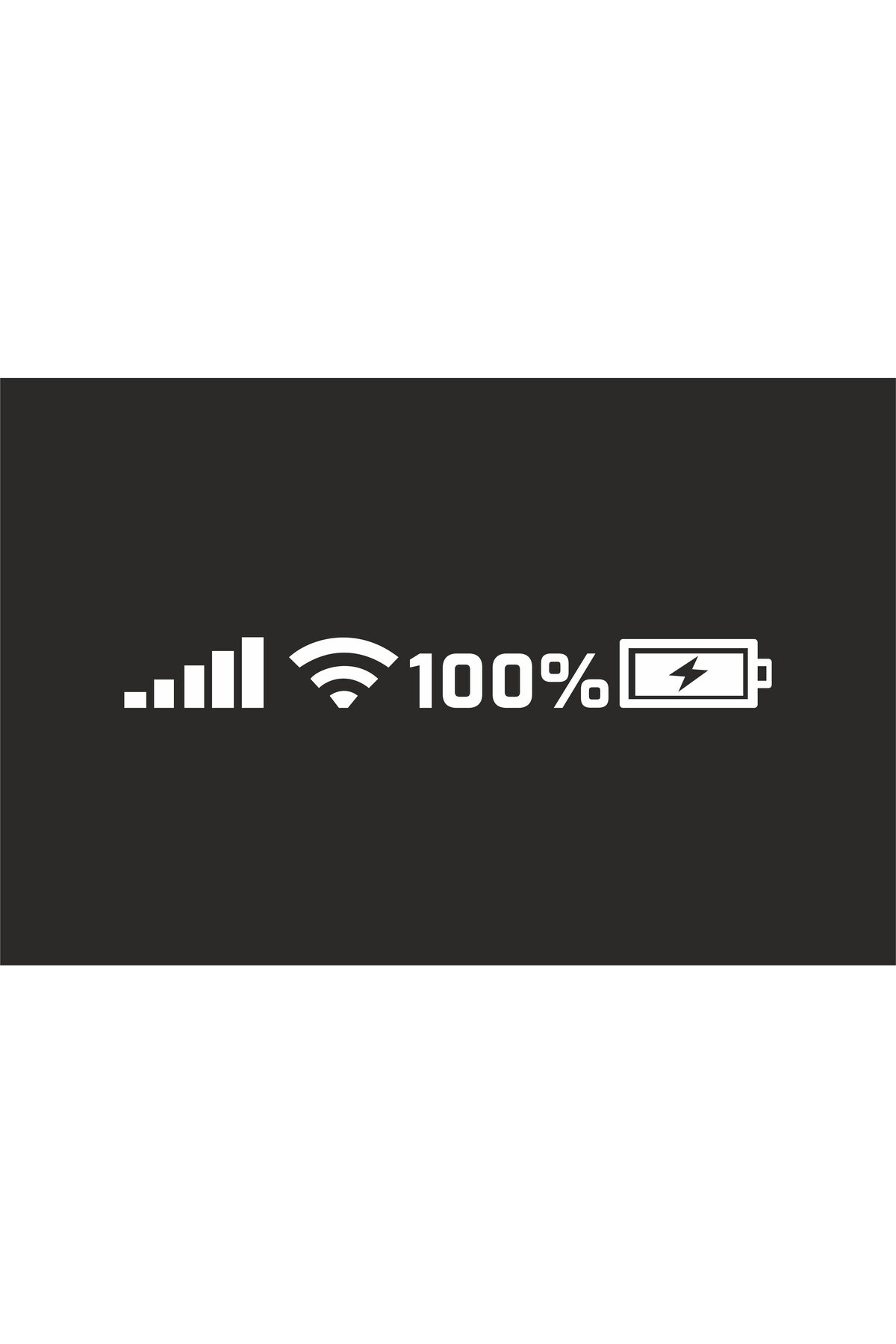 HEDİYENE BAK Batarya Pil Wifi Icon Araç, Araba, Oto, Motorsiklet, Kask ...