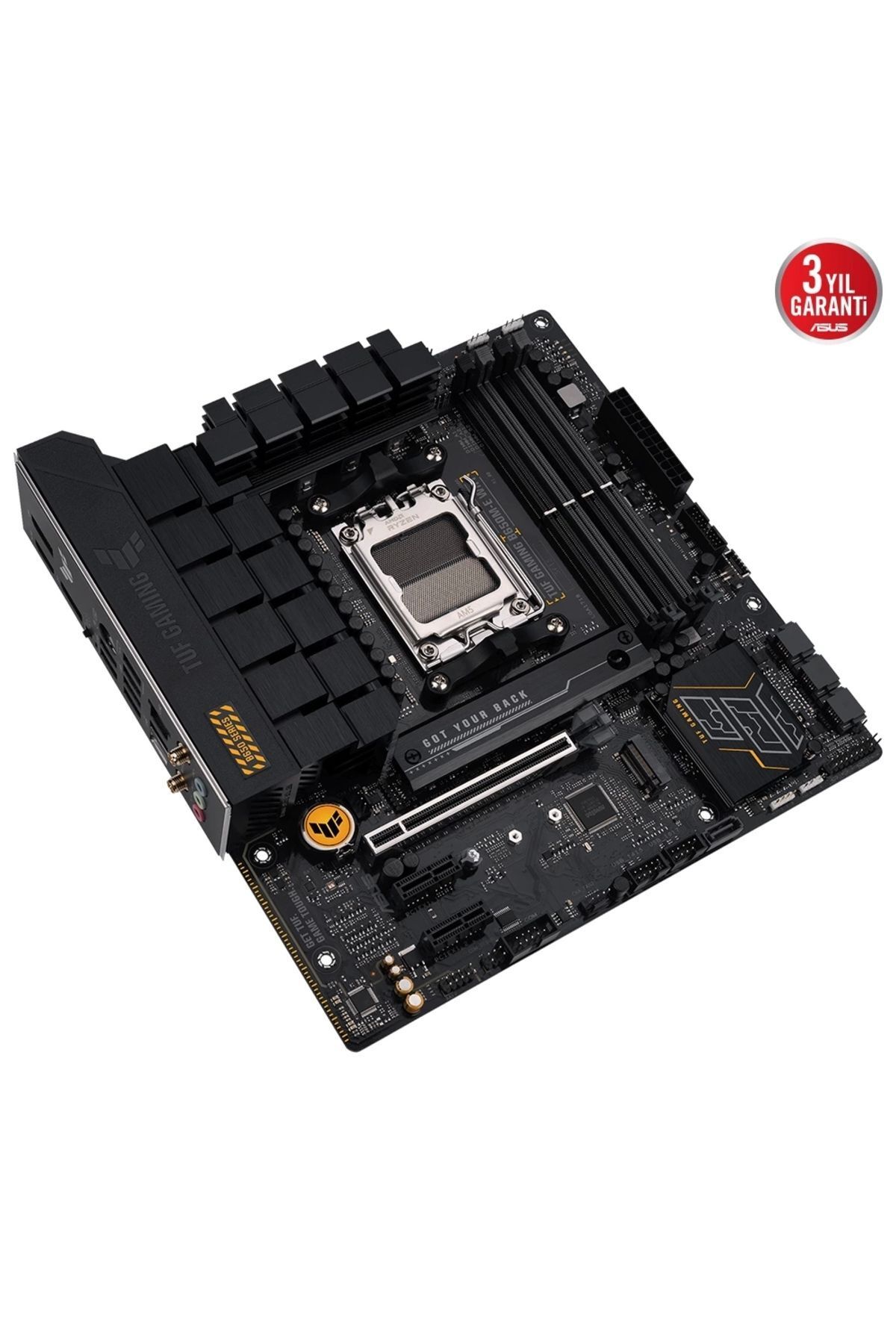 ASUS-Tuf Gaming B650M-E Wifi Am5 Ddr5 Audio Glan Dp/Hdmi Sata3 Usb3.2 Matx 7