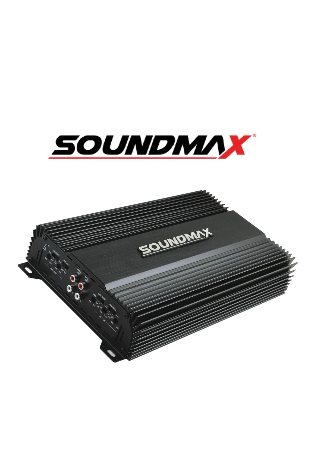 Soundmax Sx-kl2838 4000wat 4kanal Profesyonel Oto Amfi 4ohm 4x60w-2 Ohm 4x90w Rms Anfi Ampilifier Aksr