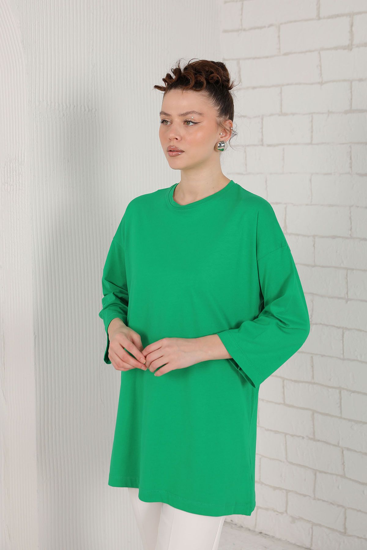 Melike Tatar-Benetton Basic Tunic 3-3108 4