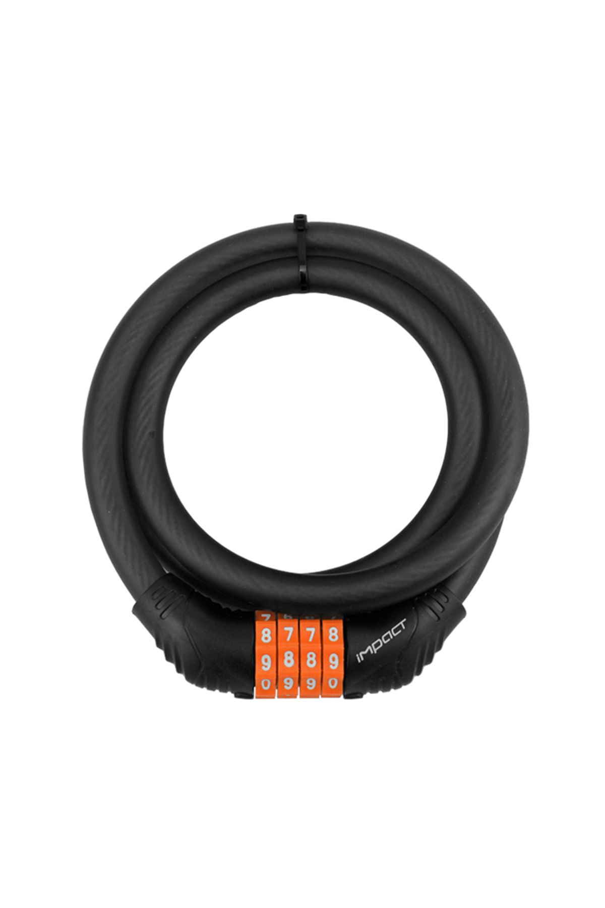 Epic Bike Parts Luko 12x1000 Mm Şifreli Bisiklet Kilidi - Turuncu