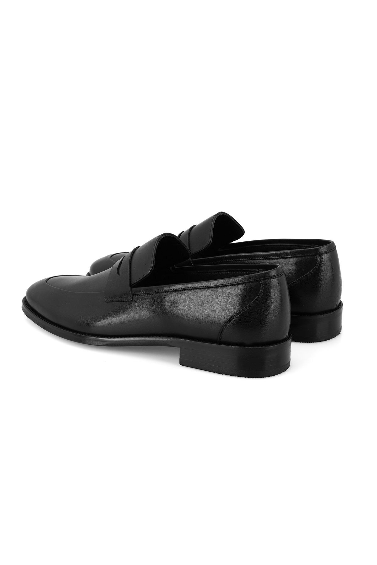 Desa-Russell Black Men's Leather Classic Shoes 3