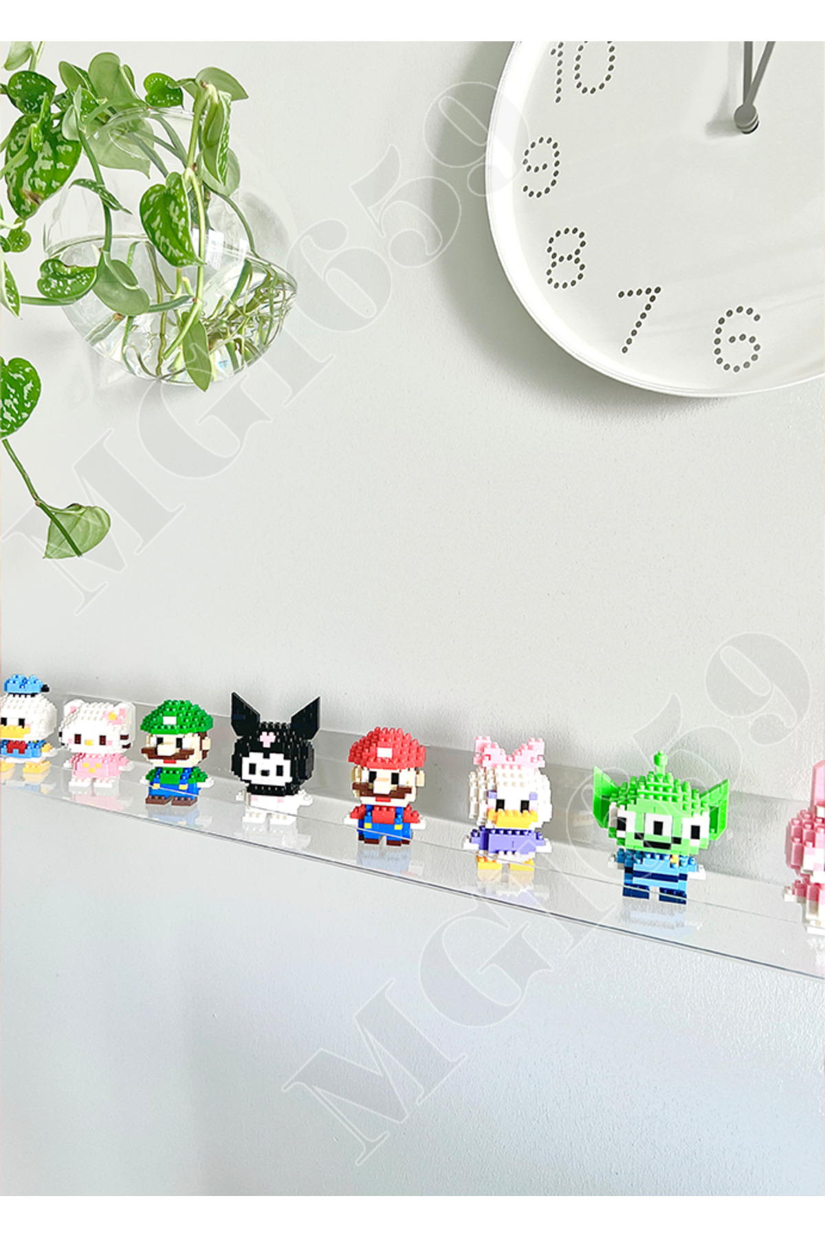 Bricks-- Bricks Pikachu Pokemon 3D Jigsaw Puzzle Building Toys 3