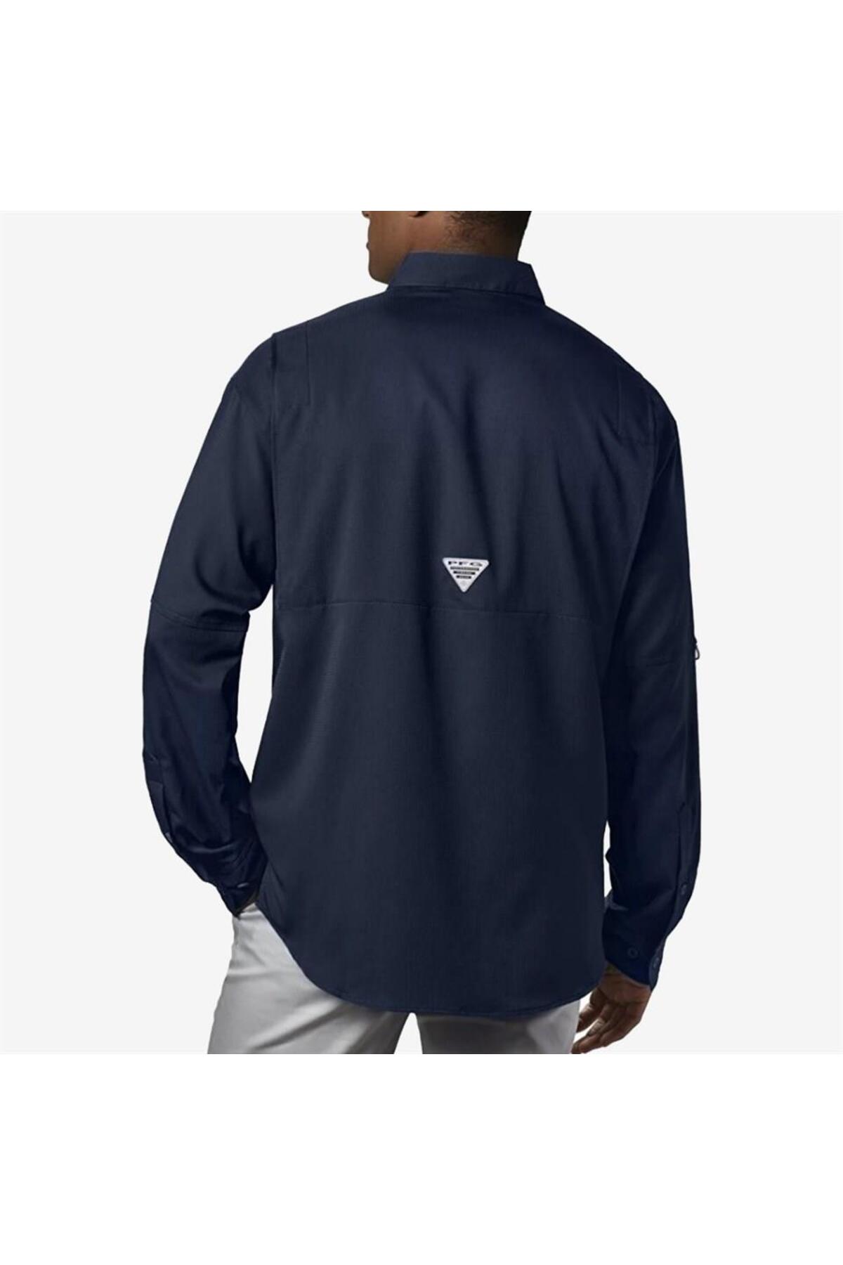 Fm7253 Tamiami Ii Ls Shirt Erkek Gömlek — سرمه‌ای 1286061464 — تصویر 3 از 3