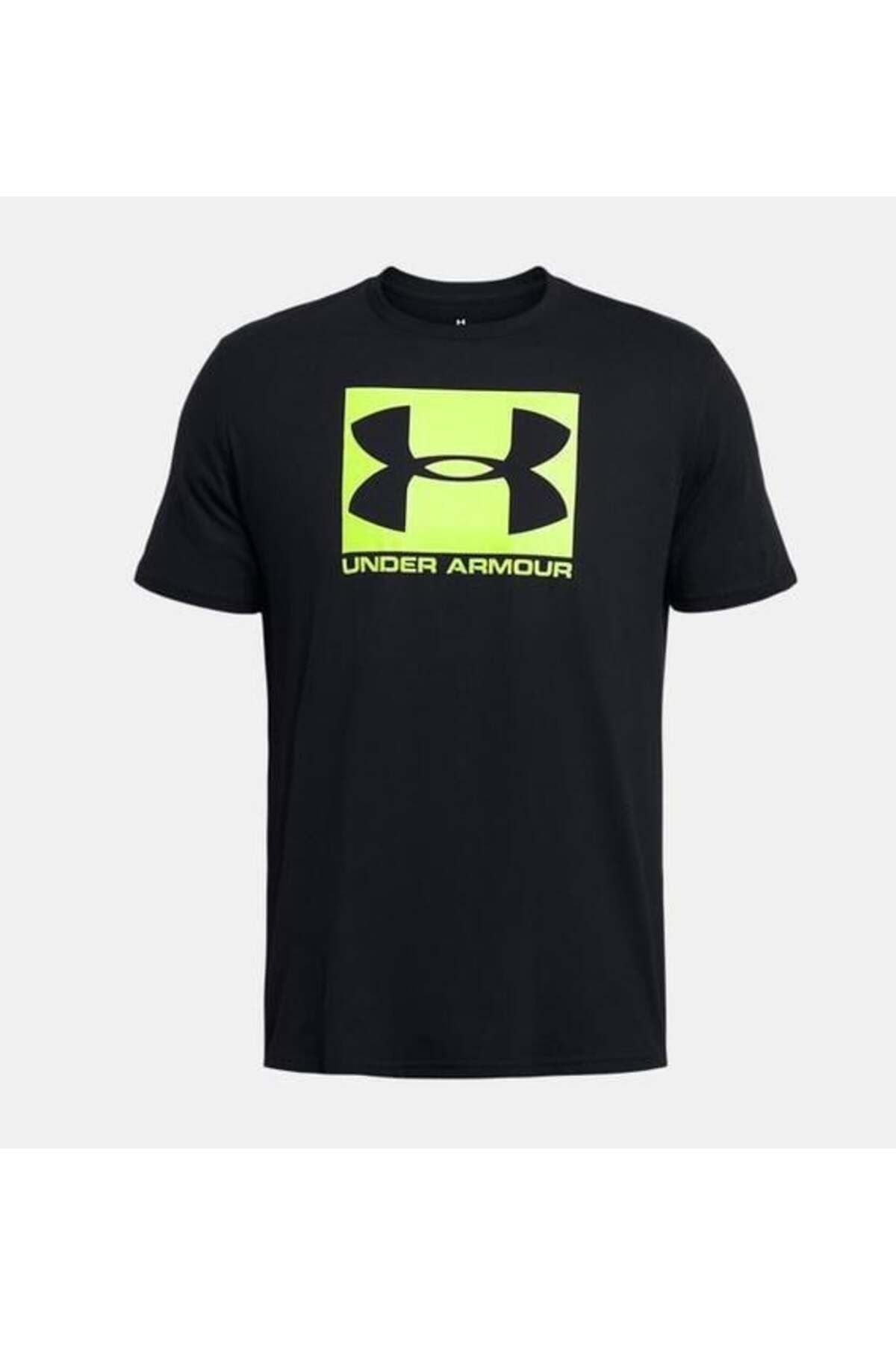 تی شرت مشکی مردانه آستین کوتاه Boxed ورزشیTYLE 'S UA 1329581 004 Under Armour