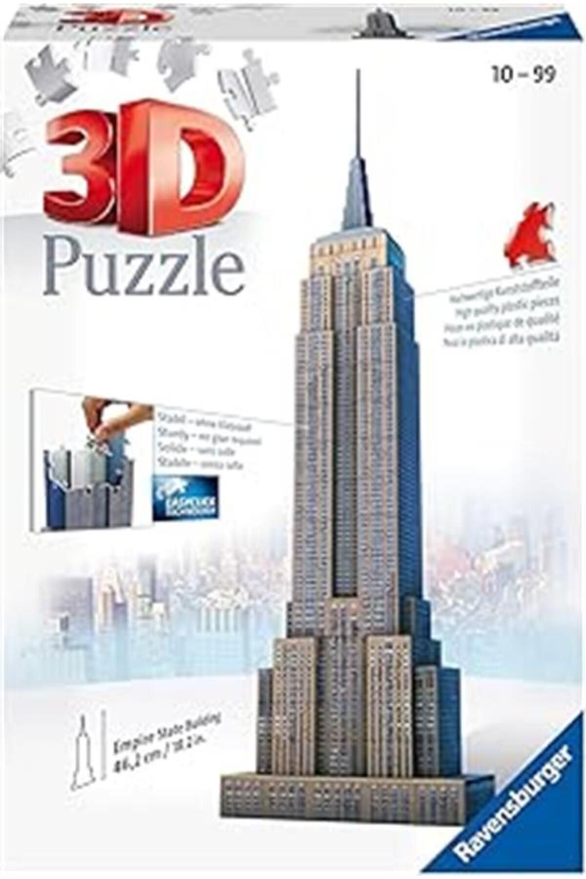 RAVENSBURGER-(125531) 3D Puzzle - Empire State Building Building Building 1