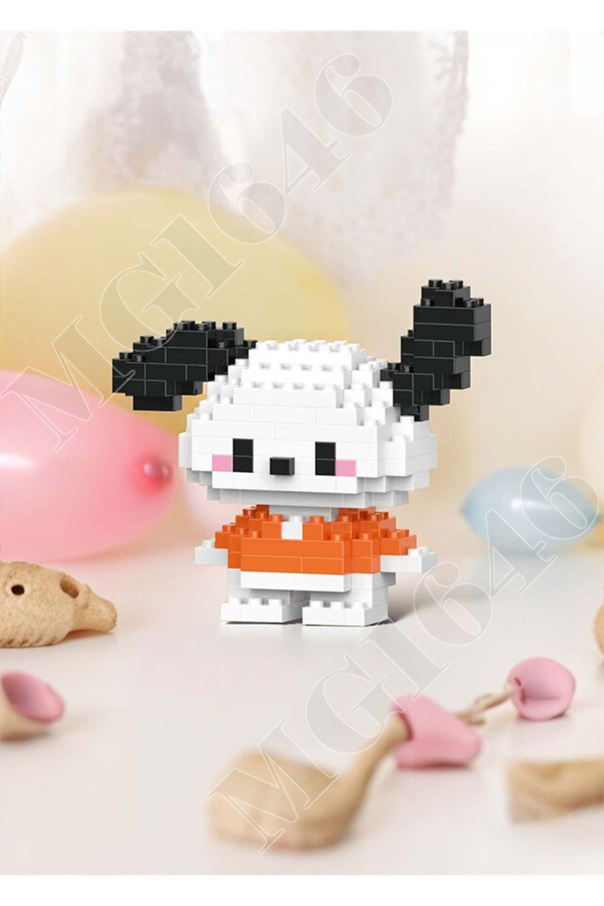 Bricks Sanrio Pochacco Yapboz 3d Puzzle Lego