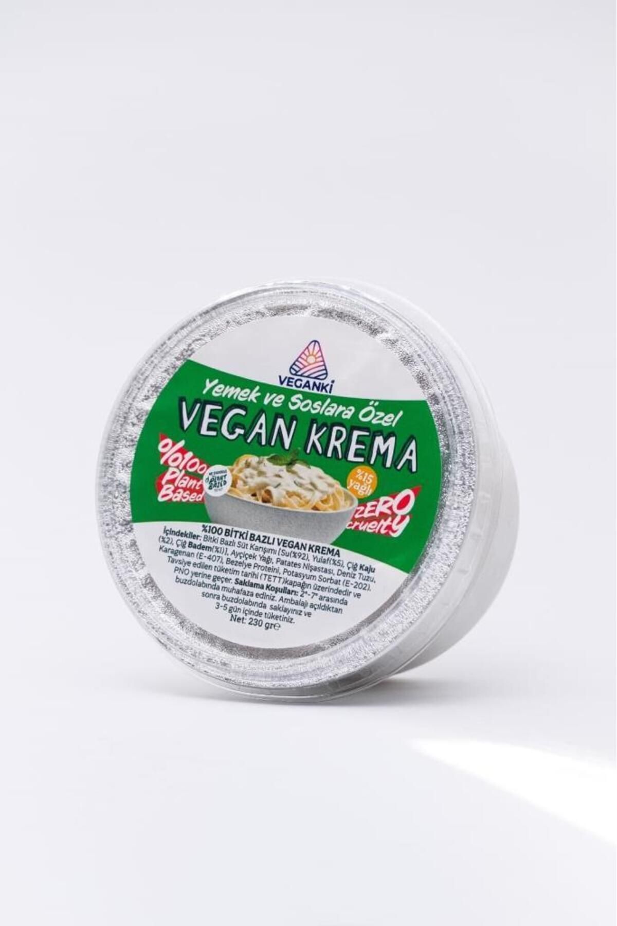 Veganki 4'lü Vegan Krema 230 gr (YEMEK VE SOSLAR IÇİN)