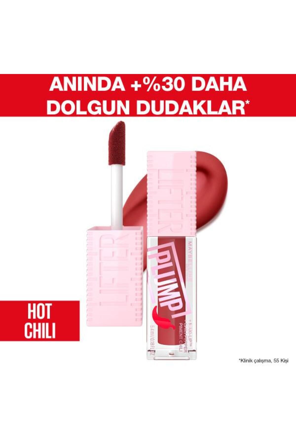 Maybelline New York Lifter Plump Dudak Parlatıcısı- 006 Hot Chili