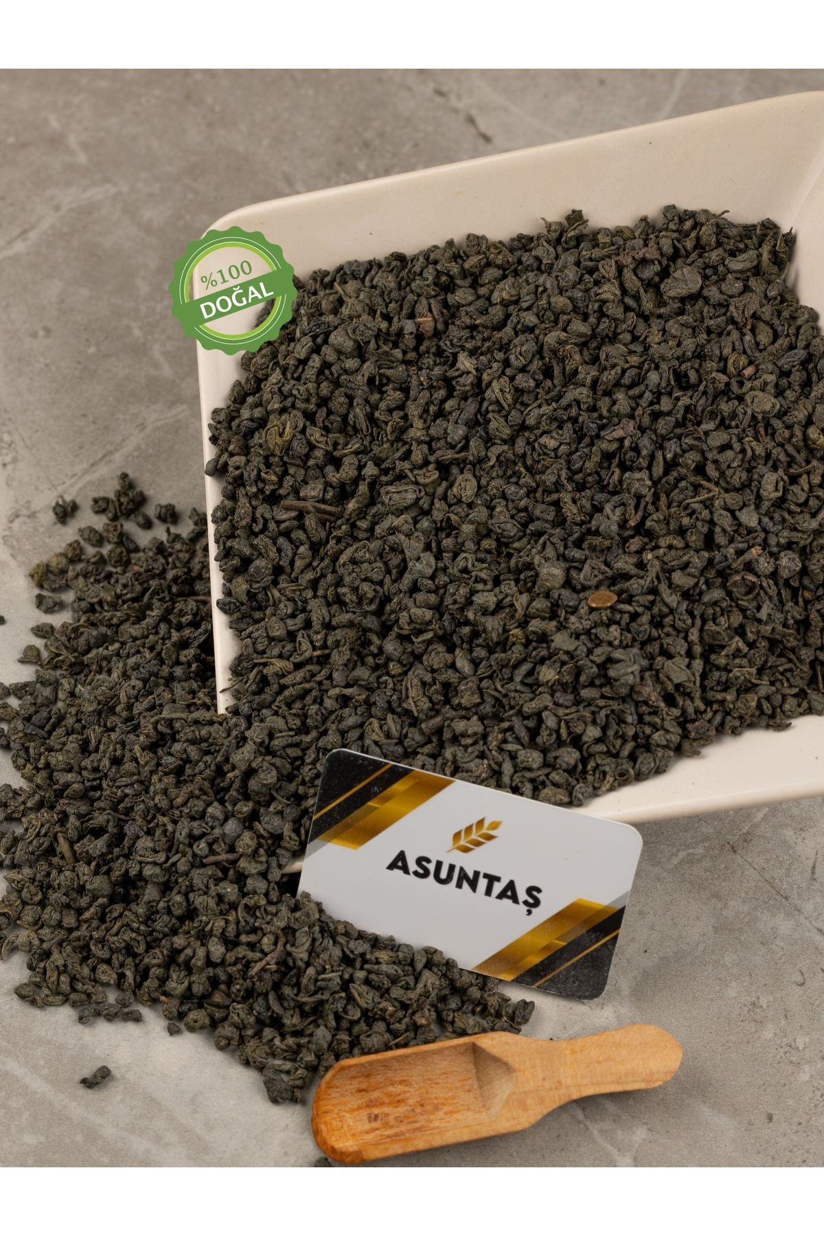 ASUNTAŞ Yeşil Çay Tomurcuk Katkısız Vakumlu Paket 1kg