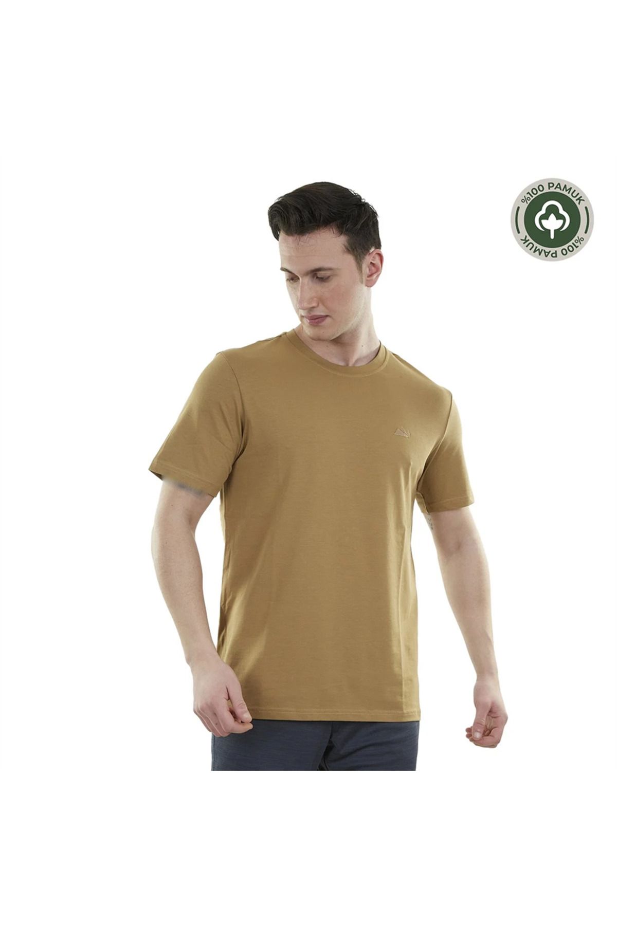 Alpinist Lucid Erkek T-shirt Kum Rengi