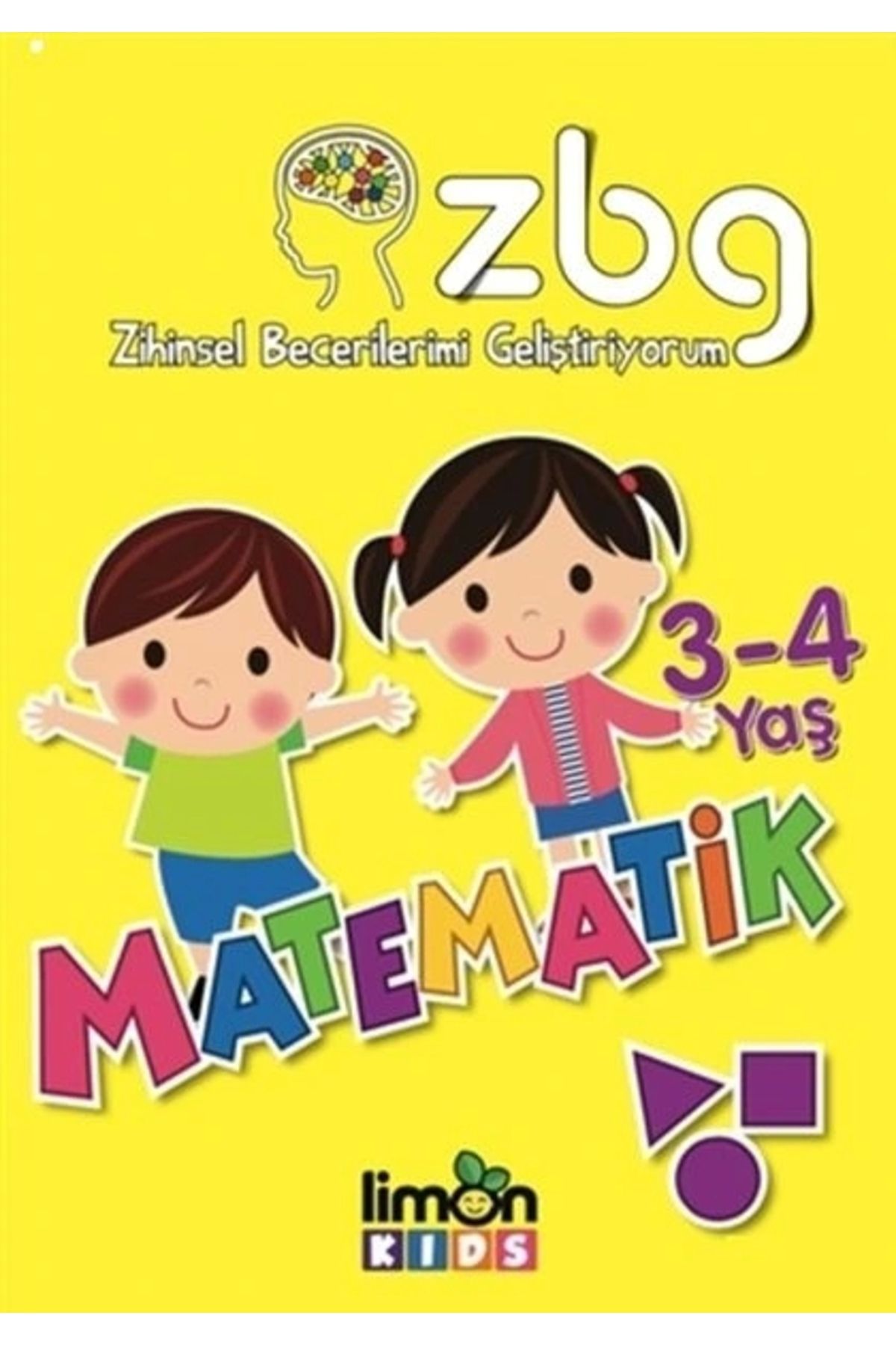 Limonkids 3 - 4 Yaş Matematik - Zihinsel Becerilerimi Geliştiriyorum