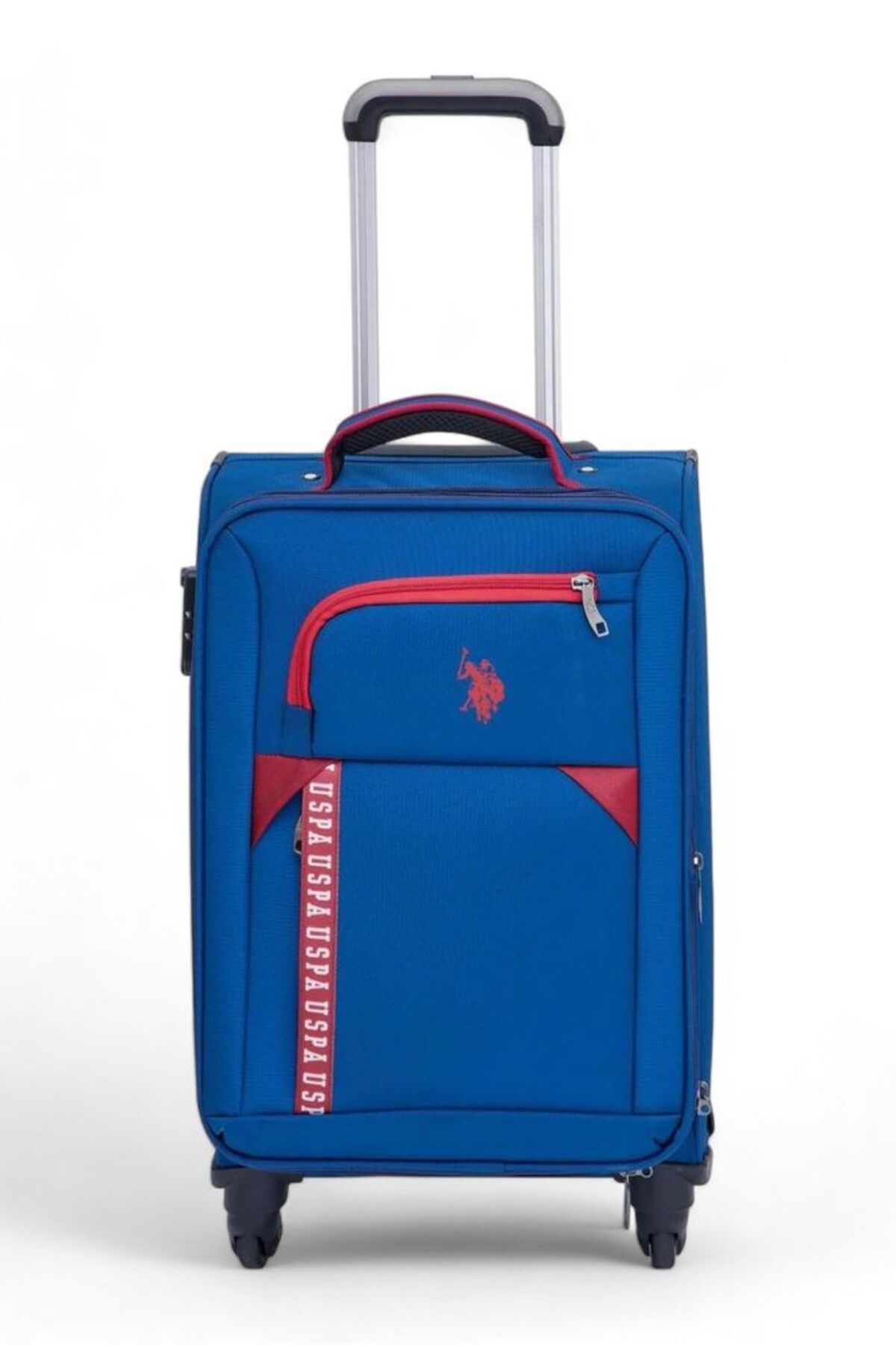 U.S. Polo Assn. Lacivert Kumaş Unisex Orta Boy Valiz Plvlz22807b-o