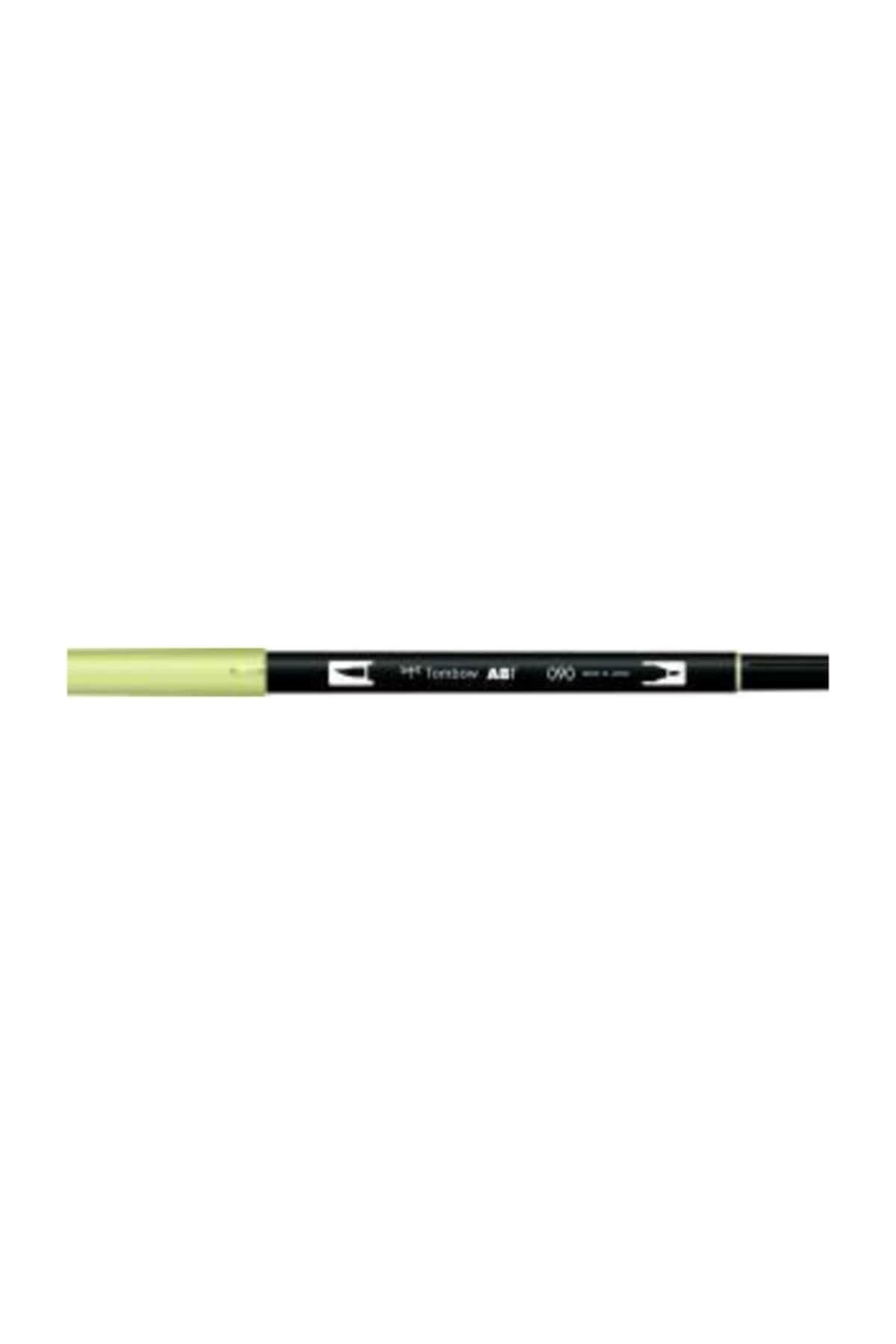 Tombow-Ab-t Dual Brush Pen Graphic Pen Lemon Cream (BABY YELLOW) 090 2