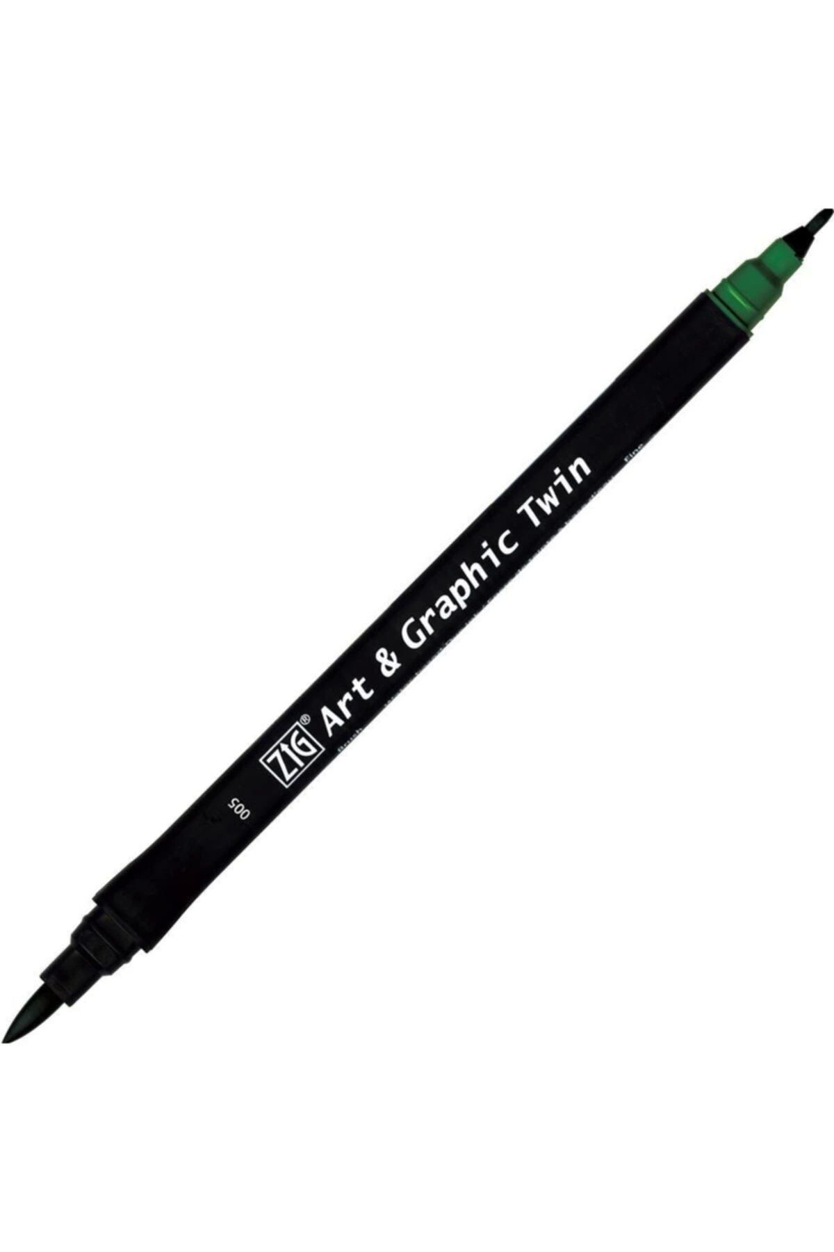 Zig-Art & Graphic Twin Marker Drawing Pen 5 Green 2