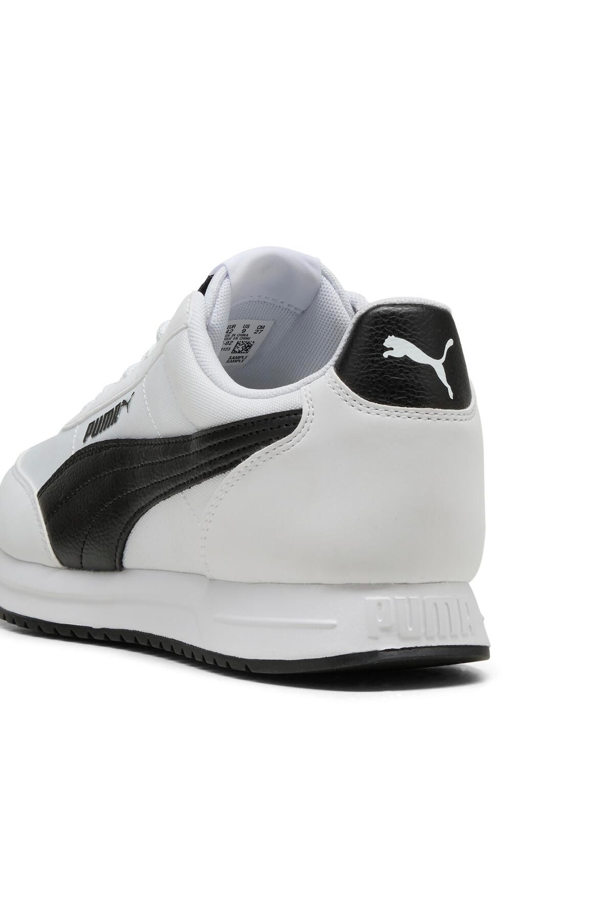 Puma-R78 Lightwind PUMA Weiße und schwarze PUMA-Schuhe 6