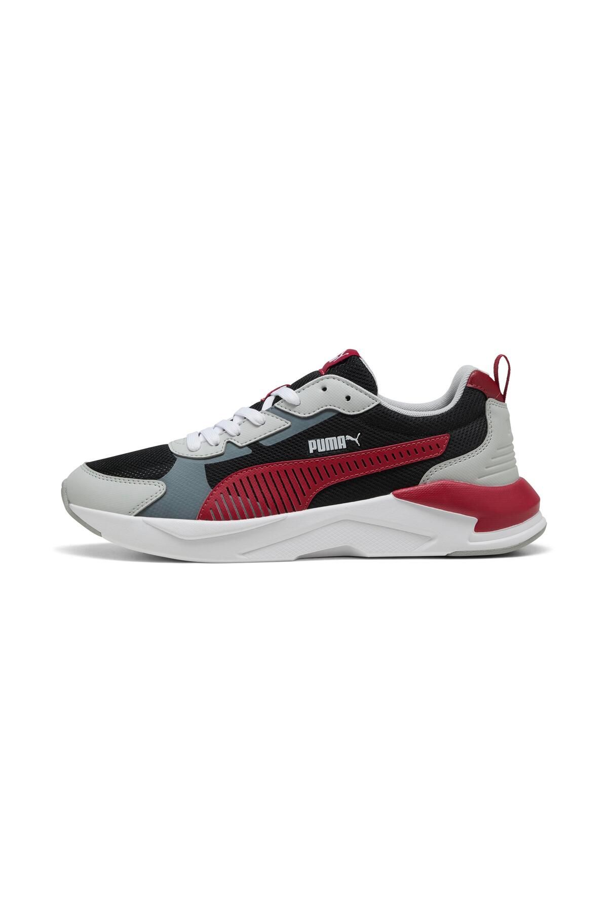 Puma-الأشعة السينية 3 لتر PUMA Black-Dark Crimson-Cool 1