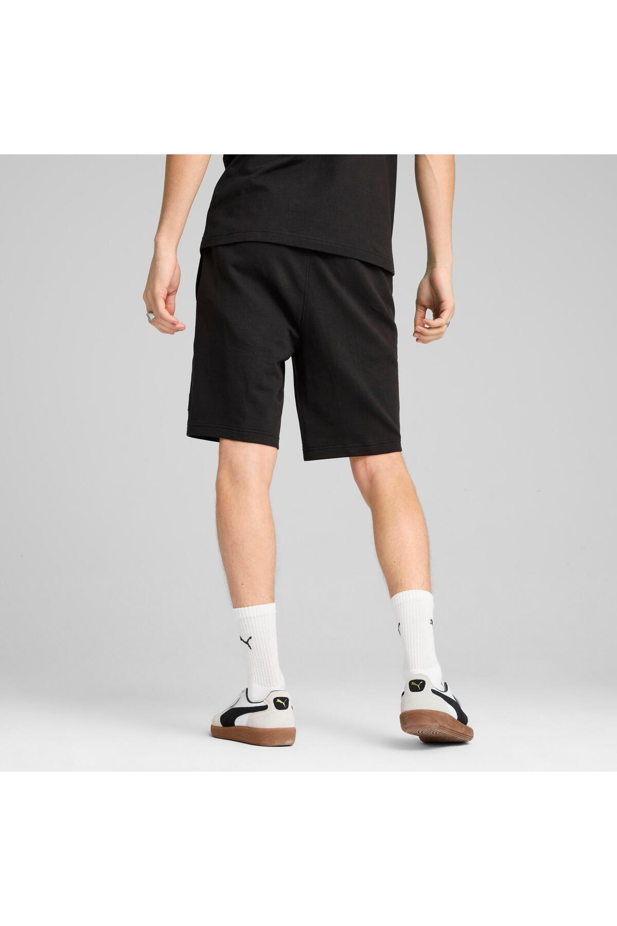 شورت و شلوارک مردانه بنفش پوما | 69089730 اورجینال - تصویر 4