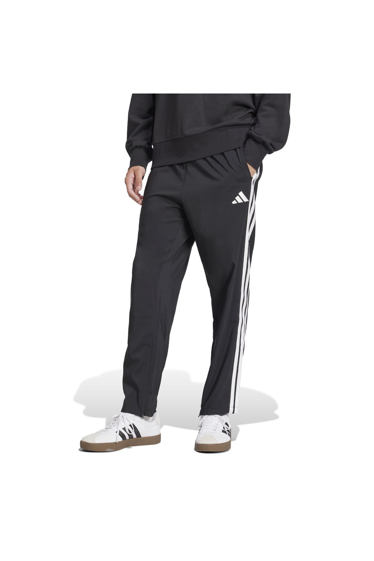 adidas Spodnie Dresowe Essentials 3-stripes Stanford Open Hem Mężczyzna - XL