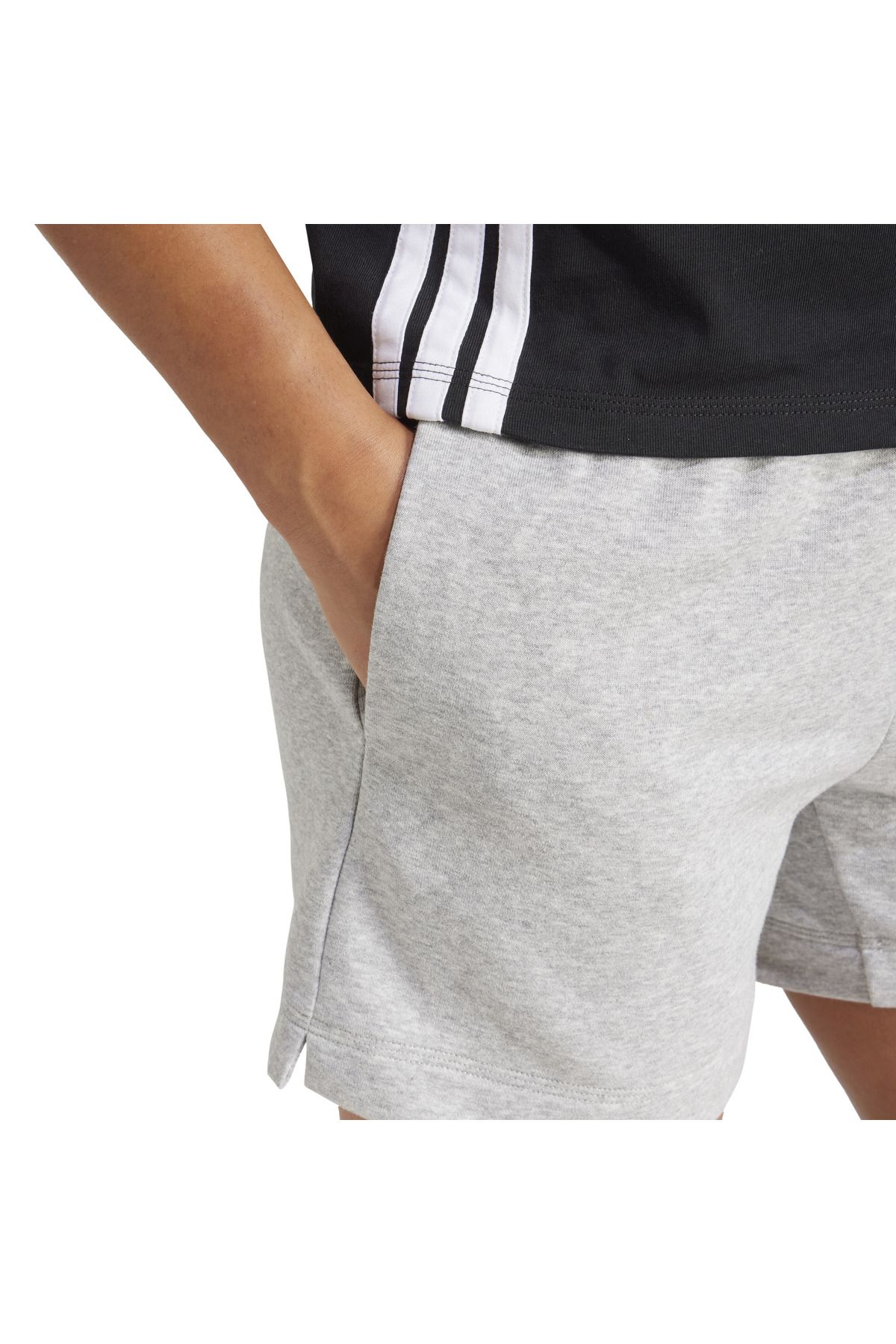 adidas-Essentials Linear French Terry Shorts 5
