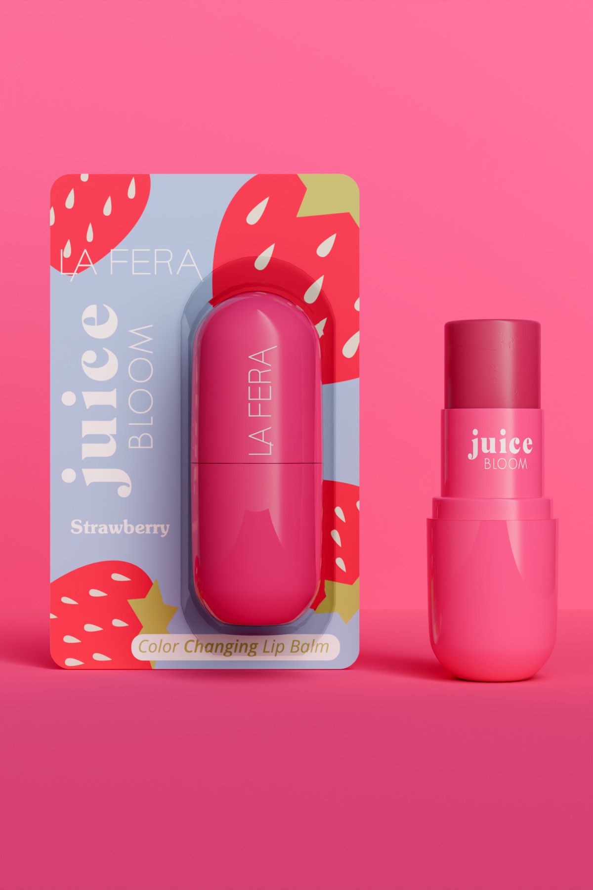 La Fera Juice Bloom Lip Balm Strawberry