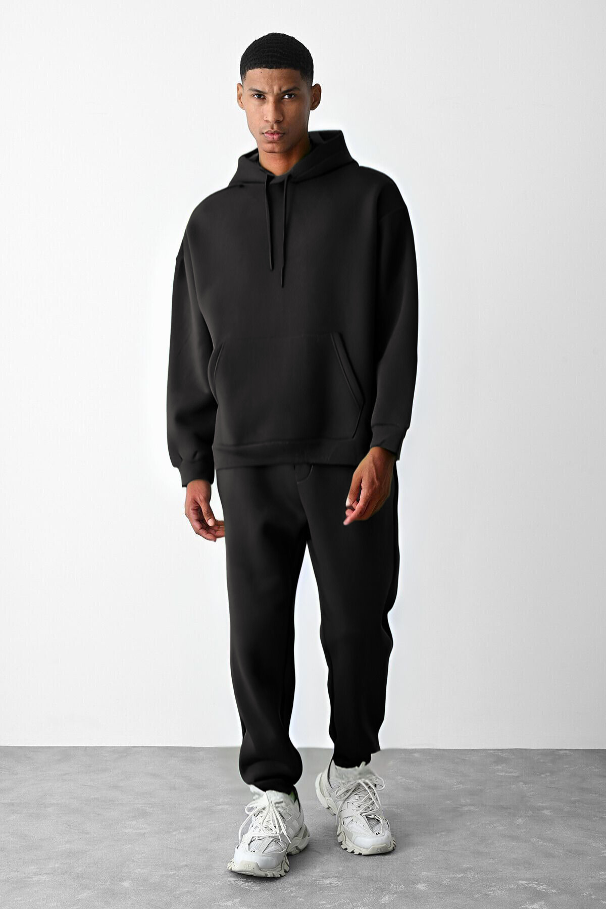 MEN'S OVERSİZE 3-THREAD THICK TRACKSUIT