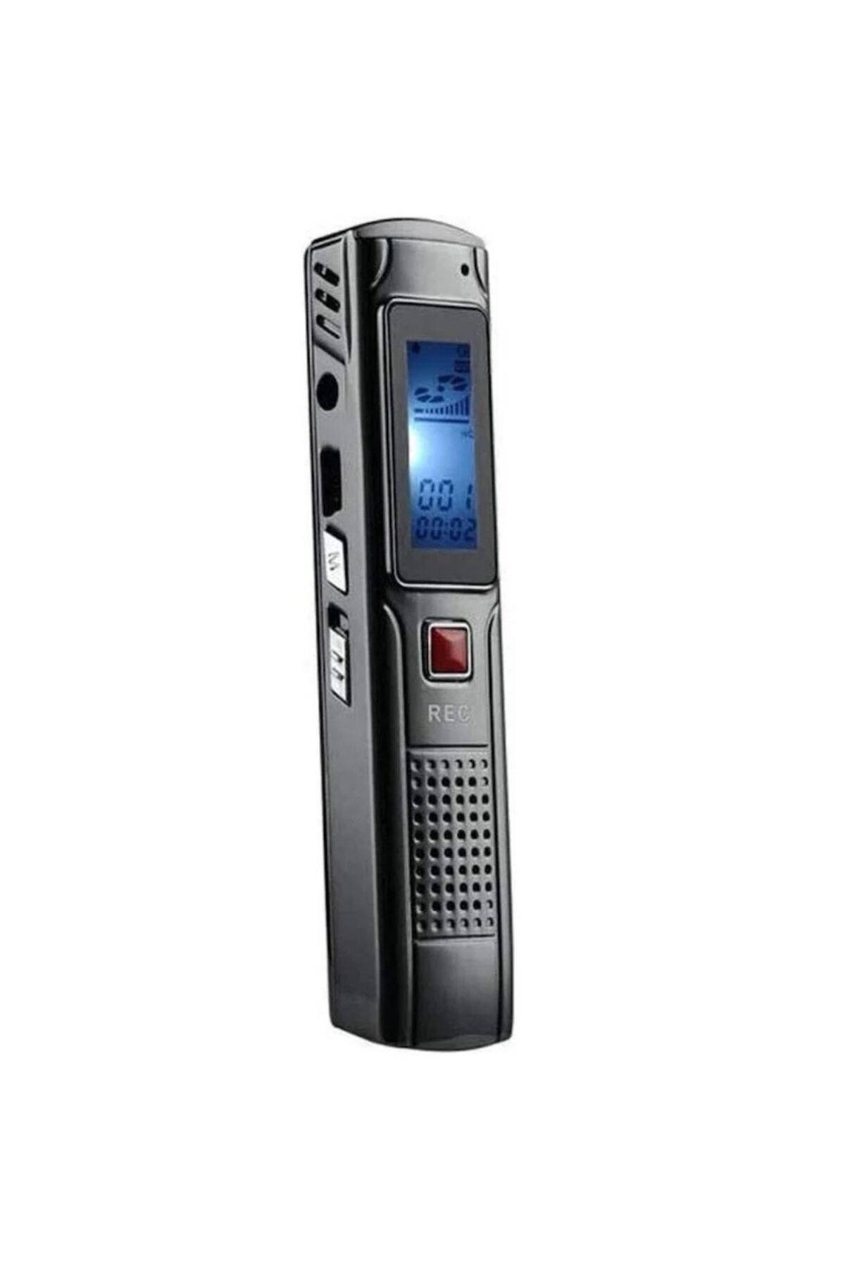 newdaki Dijital Ekranlı Voice Recorder 16 Gb Ses Kayıt Cihazı Mp3 Çalar 350 Saat Kayıt