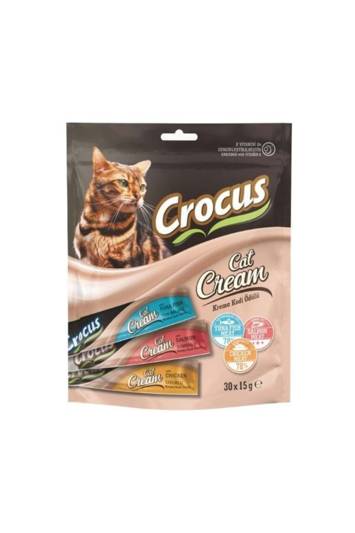 Furlo Crocus Karışık Çoklu Krema Kedi Ödülü 30x15 Gr