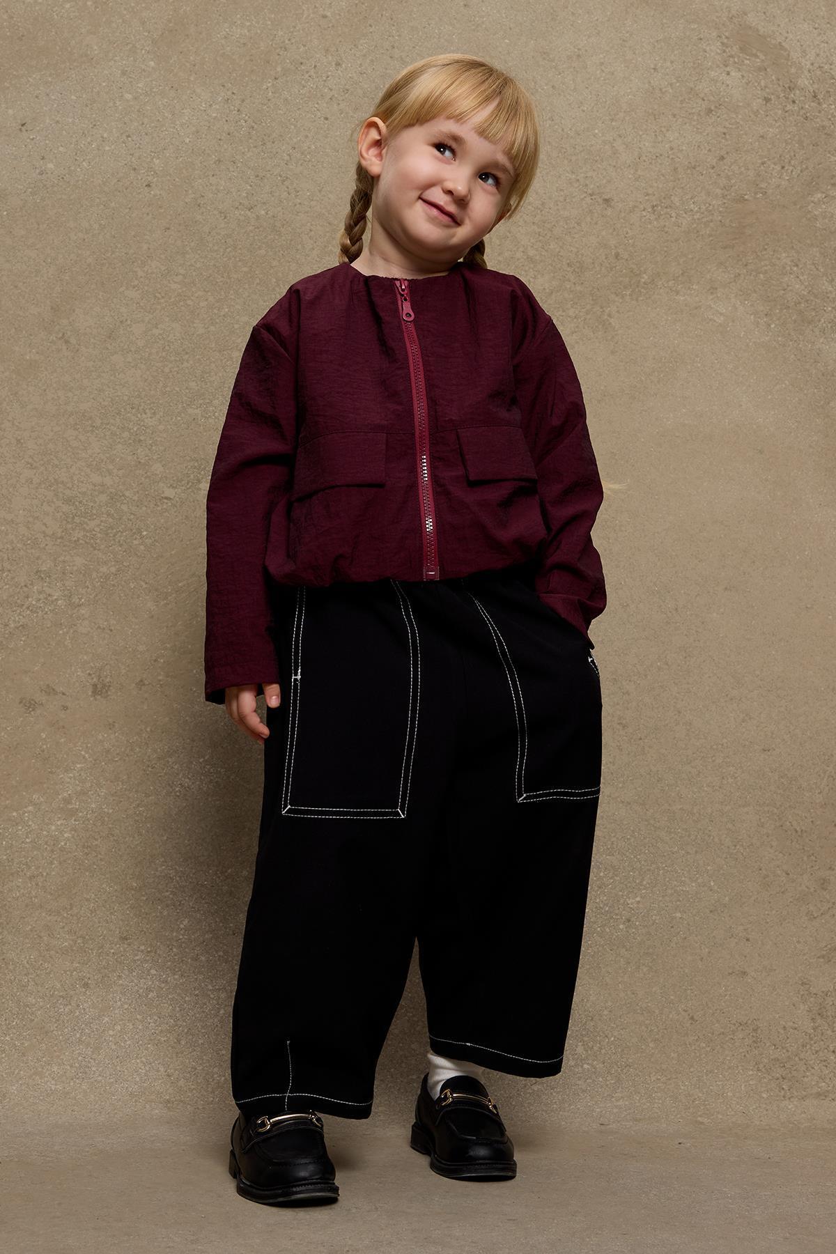 Fahhar Kids Bomb Ceket Bordo fotoğrafı 6 (önizleme)