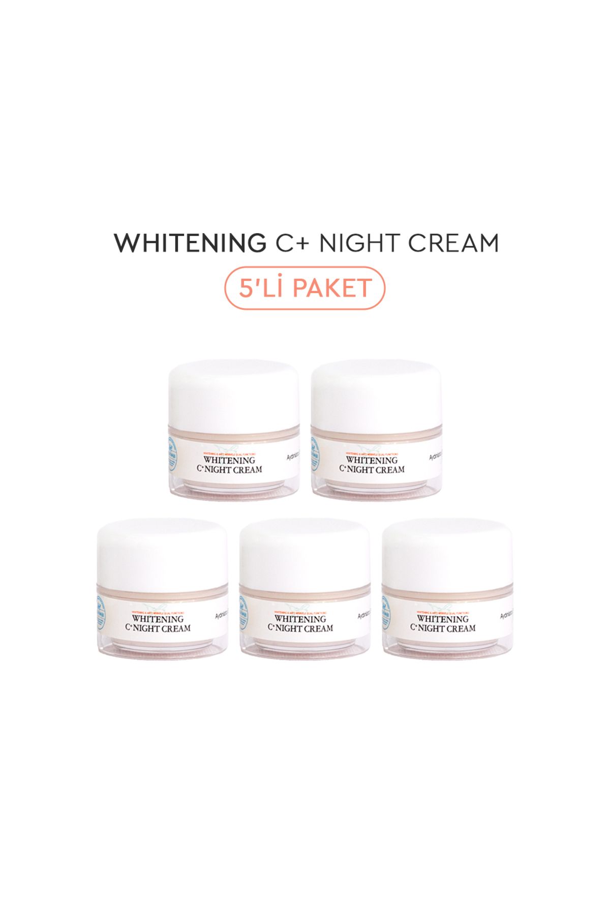 Seohwabi Whitening C+ Night Cream 10 gr (5 Adet) - Aydınlatıcı Gece Kremi