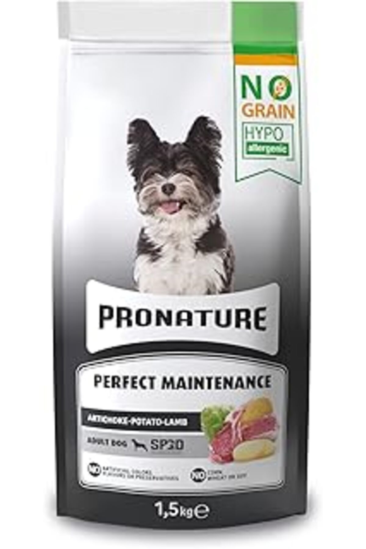 ZUHUDİ Pronature Hypo-Allergenic Tahılsız Yetişkin Köpek Sı Kuzu, Enginar Ve Patatesli 1,5 Kg