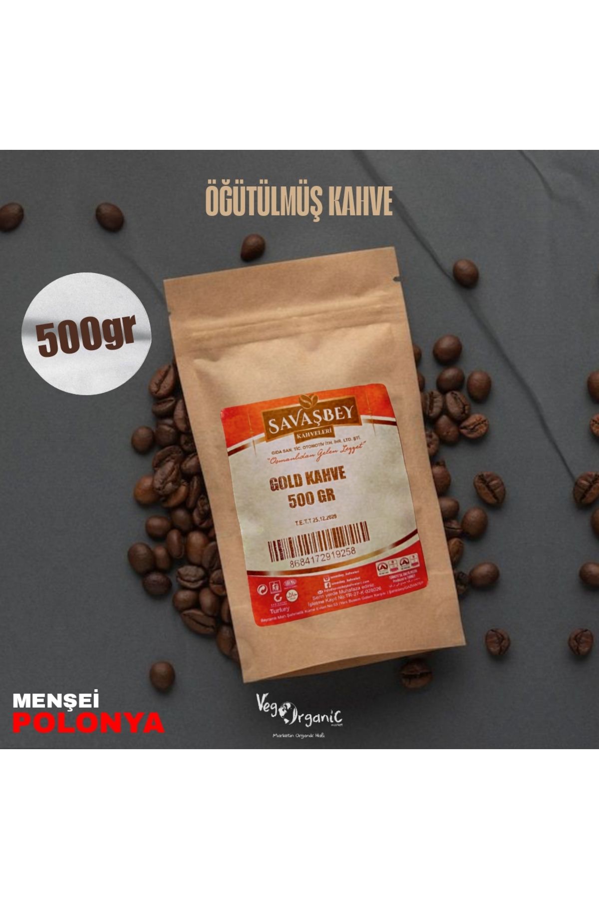 savaşbey Gold Çözünebilir Kahve 500Gr