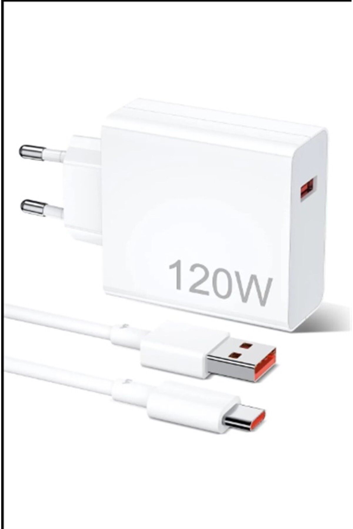 tharwa Auris 120 Watt USB to Type C Yüksek Hızlı Şarj Aleti Seti 120 W USB Başlık + Type C Kablo Saliseli