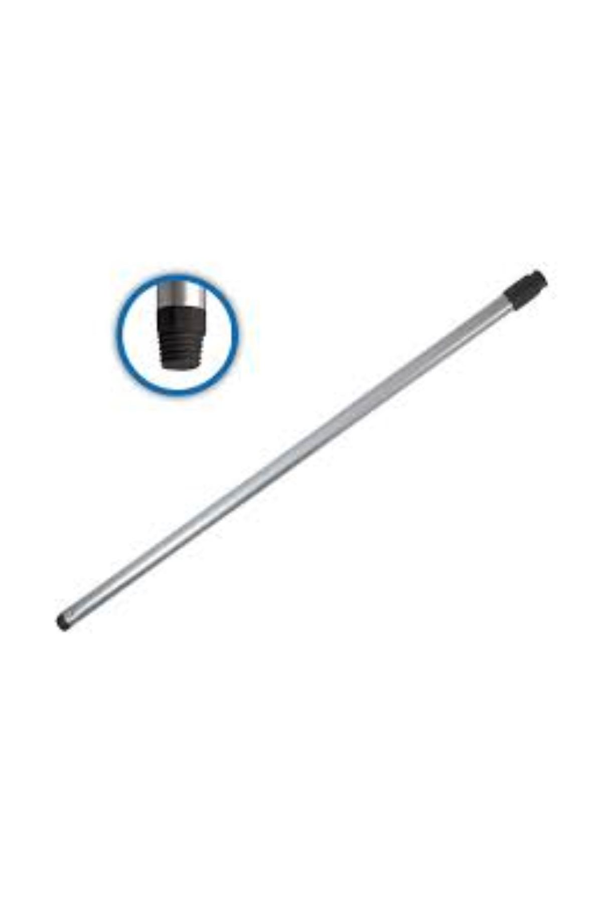 HTY 2 adet--120 cm metal sap--fırça/paspas/çekpas sapı