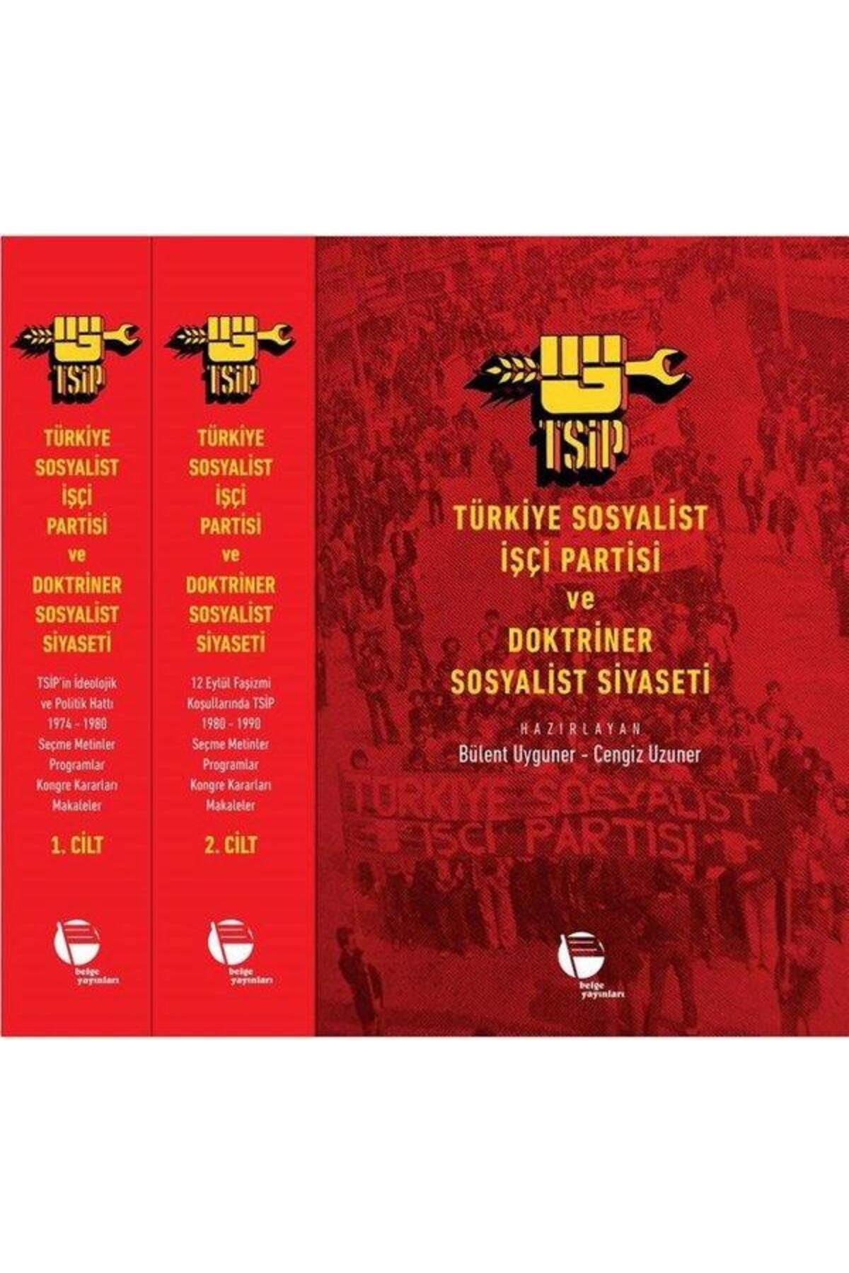 Belge Yayınları Türkiye Sosyalist İşçi Partisi ve Doktriner Sosyalist Siyaseti Seti 2 Kitap Takım