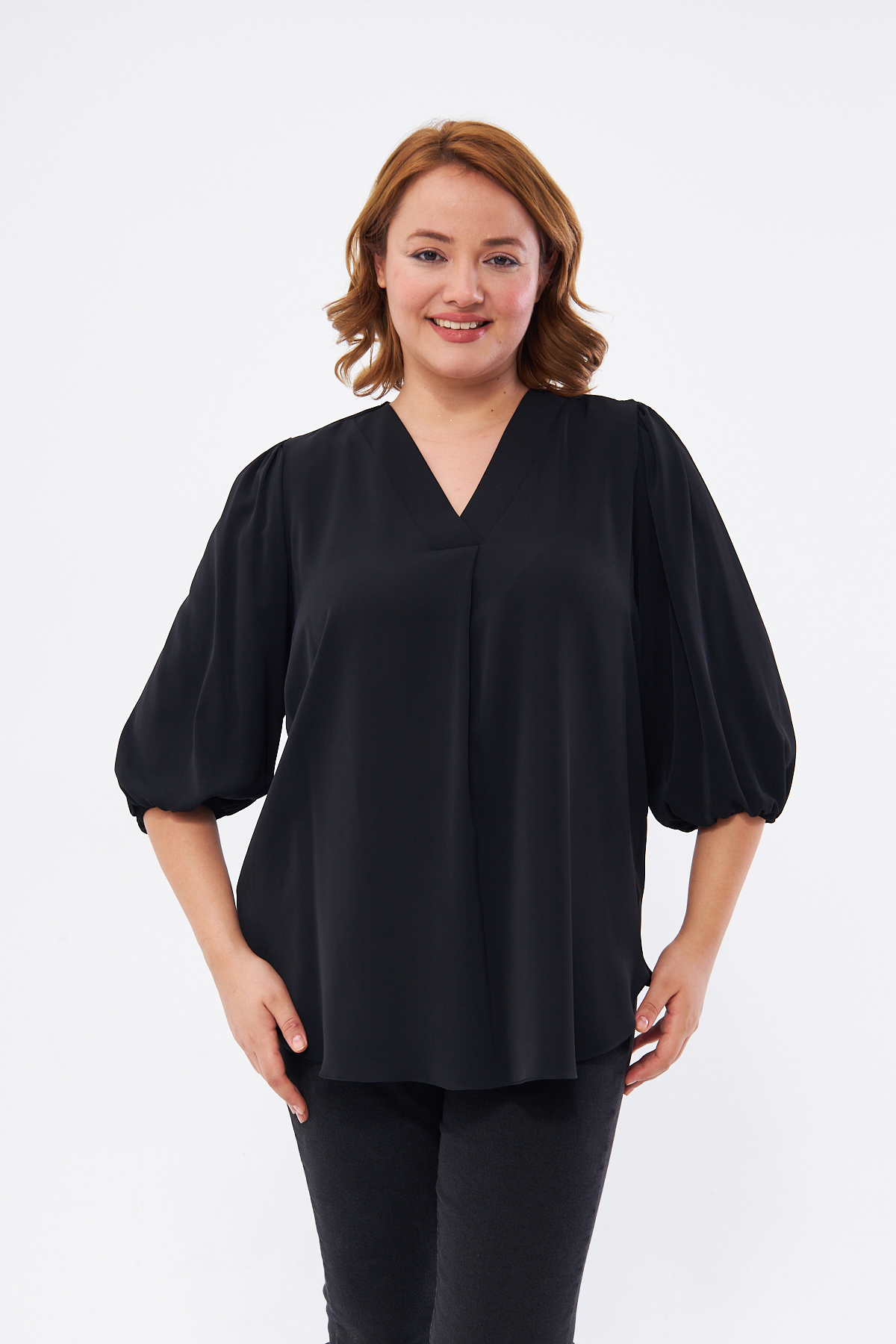 Ayhanlar Collection Bluz Büyük Beden Bluz görsel 3