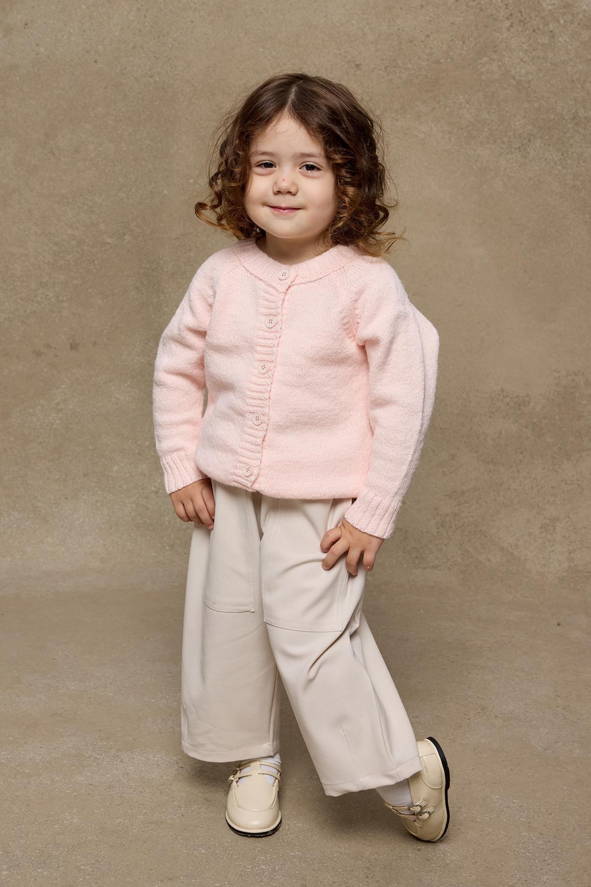 Fahhar Kids Triko Hırka Pembe fotoğrafı 2 (önizleme)