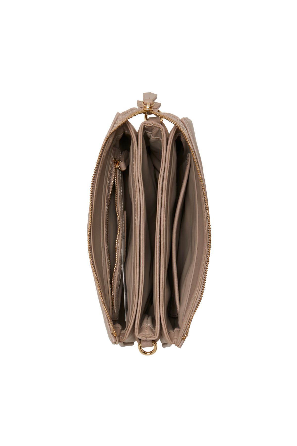 Valentino Bags-Zero Re Beige Umhängetasche VBS7B308BEIGE 7